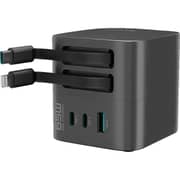 Heatz 5-in-1 Charging Station with Cable Black - ZA86