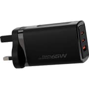 Heatz Lightweight Adapter With USB-C to USB-C Cable Black - ZA90