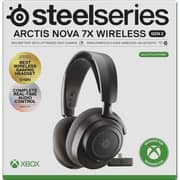 SteelSeries Arctis Nova 7X Gen 2 Wireless On Ear Gaming Headset Black