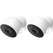Google Nest Cam Outdoor Wired 2nd Gen Security Camera 2 Pack - GA09965-US