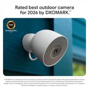 Google Nest Cam Outdoor Wired 2nd Gen Security Camera 2 Pack - GA09965-US