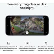 Google Nest Cam Outdoor Wired 2nd Gen Security Camera 2 Pack - GA09965-US