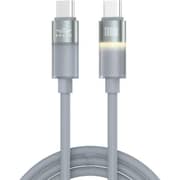 Brave Flexcharge Pro Fast Charging USB-C To USB-C Cable 1m Grey - BDC-52