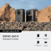 DJI Osmo 360 II Black Action Camera Standard Combo - ZX200-C1