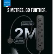 Brave 5 Way Power Extension Cord 3250W - BPS-05