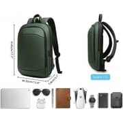 Mobcos 8787TG 1Pc Laptop Backpack Green - 1877716665040