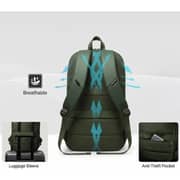 Mobcos 8787TG 1Pc Laptop Backpack Green - 1877716665040