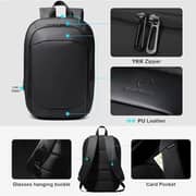 Mobcos 8787TF 1Pc Laptop Backpack Black - 3467049108529