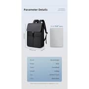 Mobcos 1Pc Laptop Backpack Black - 6999579243427