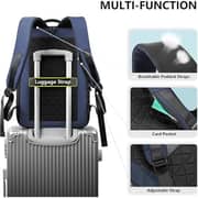 Mobcos Elite 8228 1Pc Laptop Backpack Blue - 9666260637427