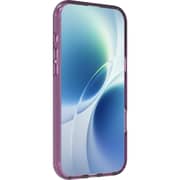 Infinyty Glovio Colored Side Clear Case Burgundy iPhone 18 Pro - GOBU18PR