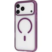 Infinyty Glovio Colored Side Clear Case Burgundy iPhone 18 Pro Max - GOBU18PM