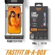 Panzerglass 2-Way Privacy Screen Protector Black iPhone 18 Pro Max - PNZPG14695