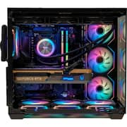 Gaming Tower (2024) Desktop - AMD Ryzen 7-9800X3D / 1TB SSD / 32GB RAM / 16GB NVIDIA GeForce RTX 5080 Graphics / Windows 11 Pro / Black / International Version