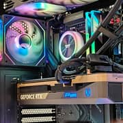 Gaming Tower (2024) Desktop - AMD Ryzen 7-9800X3D / 1TB SSD / 32GB RAM / 16GB NVIDIA GeForce RTX 5080 Graphics / Windows 11 Pro / Black / International Version