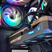 Gaming Tower (2024) Desktop - AMD Ryzen 7-9800X3D / 1TB SSD / 32GB RAM / 16GB NVIDIA GeForce RTX 5080 Graphics / Windows 11 Pro / Black / International Version