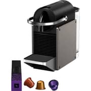 Nespresso Pixie Titan Coffee Machine - (C62-Me-Ti-Ne)