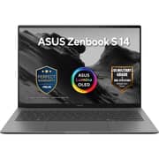 Asus Zenbook S 14 (2026) Laptop - 2nd Series / Intel Core Ultra 7-256V / 14inch WUXGA / 512GB SSD / 16GB RAM / Shared Intel Arc Graphics / Windows 11 Home / English & Arabic Keyboard / Zumaia Grey / Middle East Version - [UX5406SA-QJ622W]