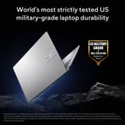 Asus Vivobook 15 (2026) Laptop - 3rd Series / Intel Core 7-350 / 15.6inch FHD / 512GB SSD / 16GB RAM / Shared Intel Graphics / Windows 11 Home / English & Arabic Keyboard / Cool Silver / Middle East Version - [X1504MA-E8044W]