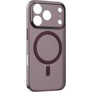 Momax SOMA Slim Ultra-Thin Magnetic Case Transparent Dusky Cherry iPhone 18 Pro - MTAP26MR