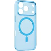 Momax SOMA Slim Ultra-Thin Magnetic Case Transparent Blue iPhone 18 Pro Max - MTAP26XLB