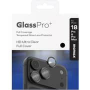 Momax Glass Pro+ Full Coverage Camera Lens Protector Black iPhone 18 Pro & 18 Pro Max - PZAP26CM1D