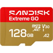 Sandisk Extreme GO UHS-I Micro SD Card 128GB Gold - SDSQXGN-128G-GN6MN
