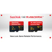 Sandisk Extreme Pro MicroSD Memory Card 64GB Red/Black - SDSQXCU-064G-GS6MA