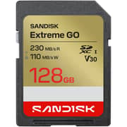 Sandisk Extreme GO UHS-I SD Card 128GB Grey - SDSDXGN-128G-GNCIN