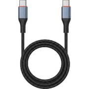 Glassology Braided USB-C to USB-C Cable 1m Assorted - GCCC1B
