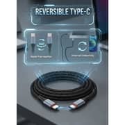 Glassology Braided USB-C to USB-C Cable 1m Assorted - GCCC1B