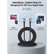 Glassology Braided USB-C to Lightning Cable 2m Assorted - GCCL2B