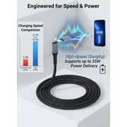 Glassology Braided USB-C to Lightning Cable 2m Assorted - GCCL2B