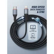 Glassology Braided USB-C to Lightning Cable 1m Assorted - GCCL1B
