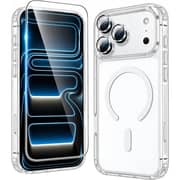 Inet Clear Case + Screen + Lens Protector iPhone 18 Pro Max - INXBIP18PM