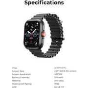 HAVIT M9068 Smartwatch Titanium