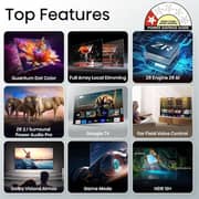 Toshiba 55inch 4K QLED Google Television (2026 Model) - 55M550NP