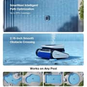 ECOVACS Ultramarine P1 Robotic Pool Cleaner White/Black