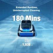 ECOVACS Ultramarine P1 Robotic Pool Cleaner White/Black