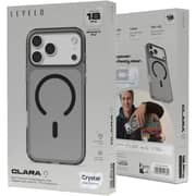 Levelo Clara MagSafe Clear Case Grey iPhone 18 Pro - LVLCLRMC18PSMK