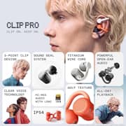 CMF By Nothing Clip-Pro Open Ear Wireless Earbuds Light Grey