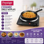 Prestige 1 Zone Ceramic Hotplate - PR81403