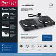 Prestige 2 Zone Ceramic Hotplate - PR81405
