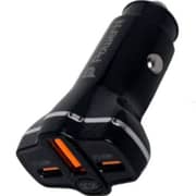 PowerN 2PD+QC Car Charger Black - PN60WCB