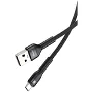 سلك USB-C متين من باور إن بطول 1.2 متر لون أسود PNATC12B