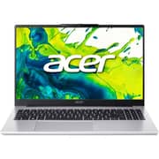 Acer Aspire Lite (2026) Laptop - 13th Gen / Intel Core i7-1355U / 15.6inch FHD / 512GB SSD / 16GB RAM / Shared Intel UHD Graphics / Windows 11 Home / English & Arabic Keyboard / Silver / Middle East Version - [AL15-53P-745U]
