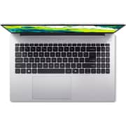 Acer Aspire Lite (2026) Laptop - 13th Gen / Intel Core i7-1355U / 15.6inch FHD / 512GB SSD / 16GB RAM / Shared Intel UHD Graphics / Windows 11 Home / English & Arabic Keyboard / Silver / Middle East Version - [AL15-53P-745U]