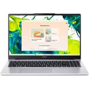 Acer Aspire Lite (2026) Laptop - 13th Gen / Intel Core i7-1355U / 15.6inch FHD / 512GB SSD / 16GB RAM / Shared Intel UHD Graphics / Windows 11 Home / English & Arabic Keyboard / Silver / Middle East Version - [AL15-53P-745U]