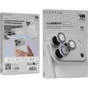 Levelo Lucent Trio iPhone 18 Pro & Pro Max Lens Protector Silver - LVLLCTRIOL18PPMSL