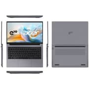 Acer Gadget ETBook M14P (2021) Laptop - Intel Celeron - N4500 / 14inch FHD / 256GB SSD / 8GB RAM / Shared Intel UHD Graphics / Windows 11 Home / English & Arabic Keyboard / Silver / Middle East Version - [ENBCTS-45]